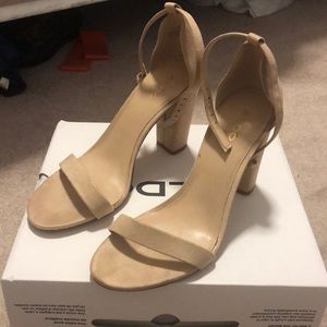 Aldo Block High Heeled Sandals |